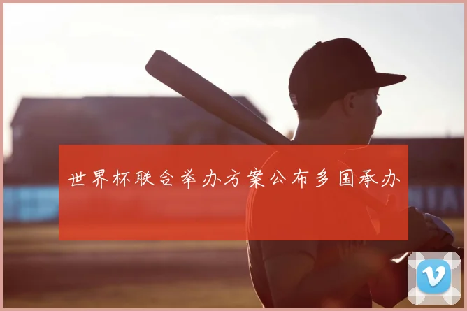 世界杯联合举办方案公布多国承办